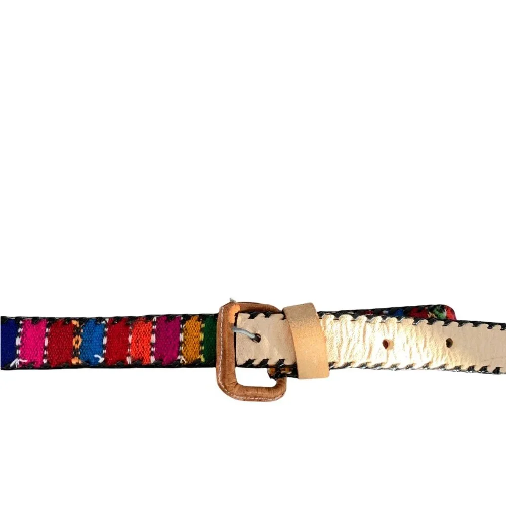 Boho Multicolor Woven Handmade Youth Belt